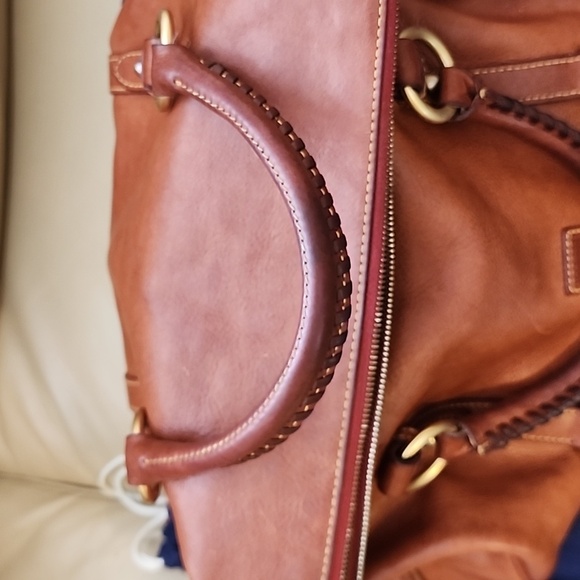 Dooney and Burke Saddlebag and Wallet Floritine. - Picture 9 of 12